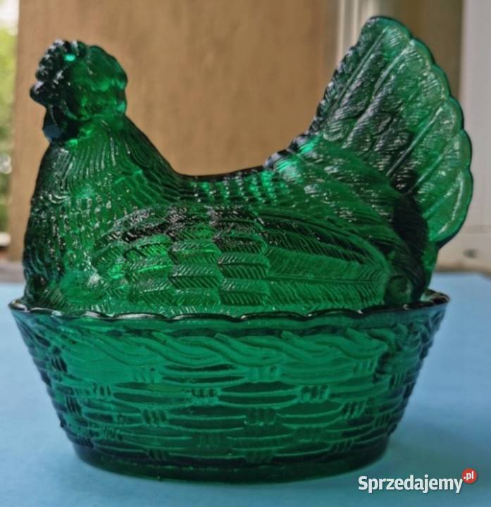 Kura Szklana Ząbkowice Szmaragdowe Szkło Porcelana i szkło opolskie Prudnik