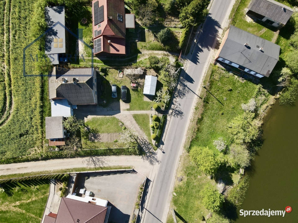 Dom z widokiem na jezioro i staw Skarlin sprzedam