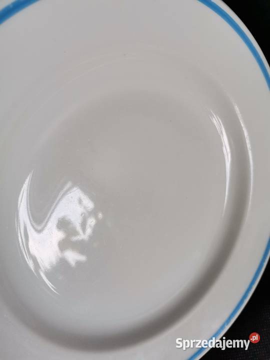 Stary talerz porcelana kantynowa III Rzesza śląskie Siemianowice Śląskie sprzedam