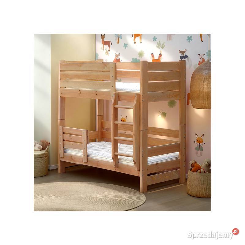Łóżko OLIMP piętrowe hiperbezpieczne 80cm Łóżka Prudnik