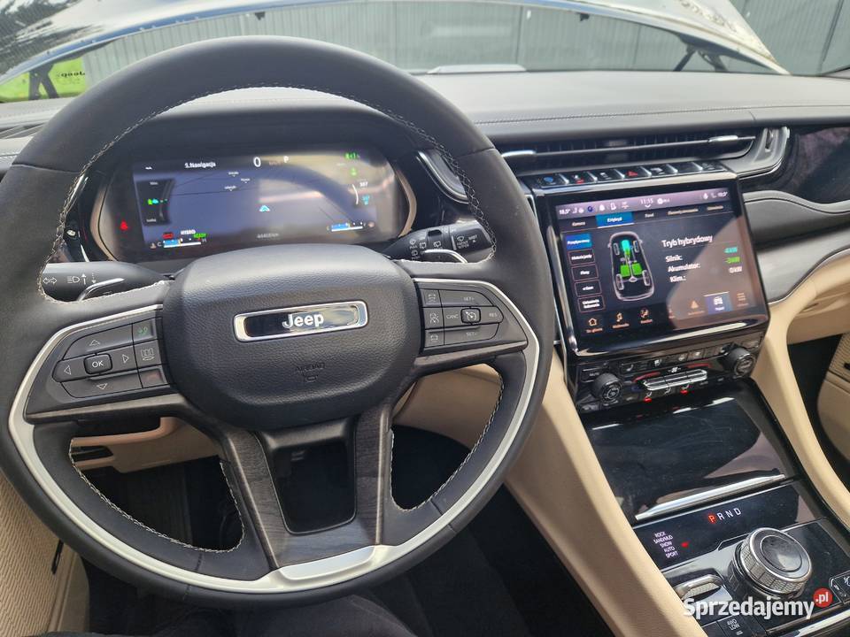 Jeep Grand Cherokee EUROPA bezwypadkowa HYBRYDA Grand Cherokee Warszawa sprzedam