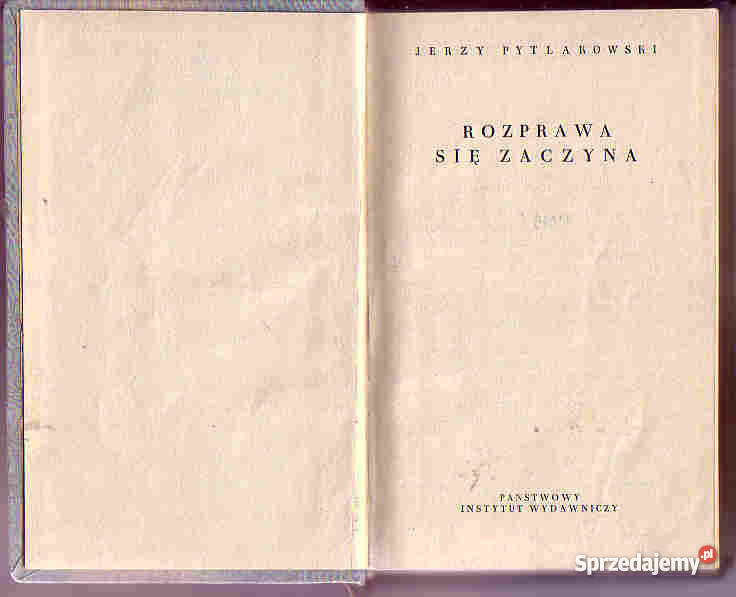 4179 ROZPRAWA SIĘ ZACZYNA JERZY PYTLAKOWSKI