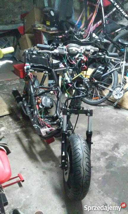 Kingway fonero 50100cc tuningu długie opłaty czarny Szczecin