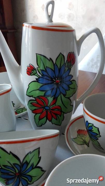 Serwis do kawy IRA porcelana CHODZIEŻ Porcelana i szkło podlaskie Białystok sprzedam