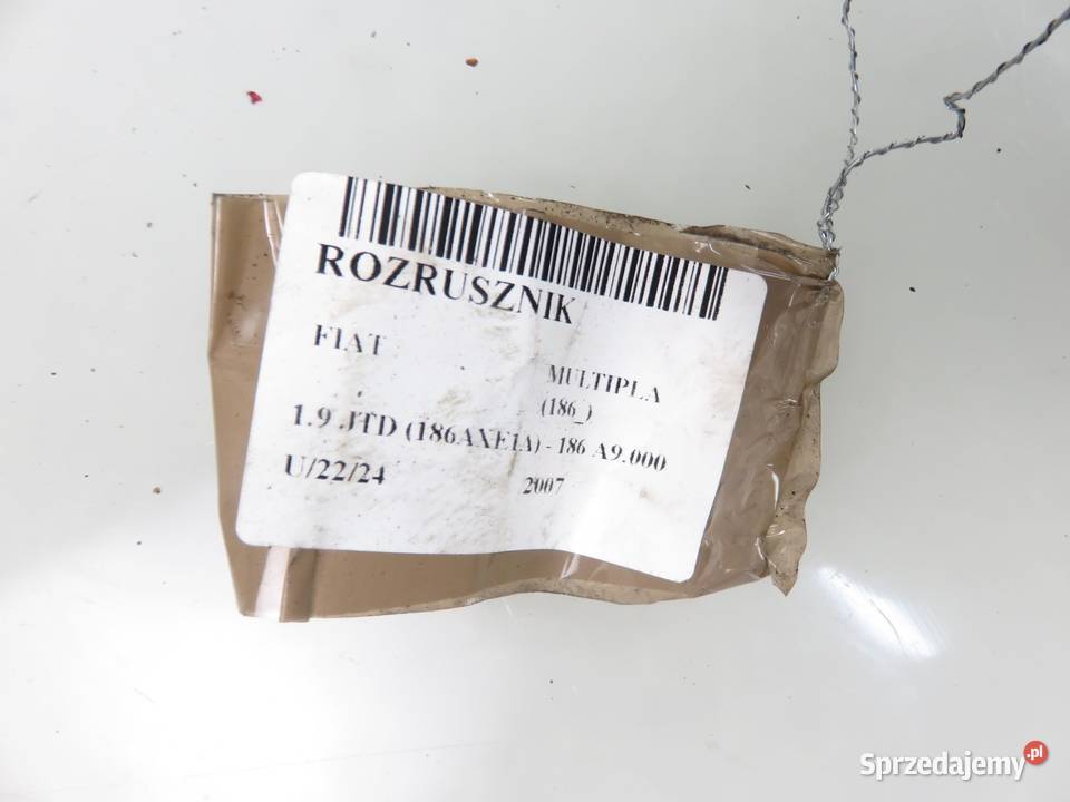 ROZRUSZNIK FIAT MULTIPLA 19 0001108234
