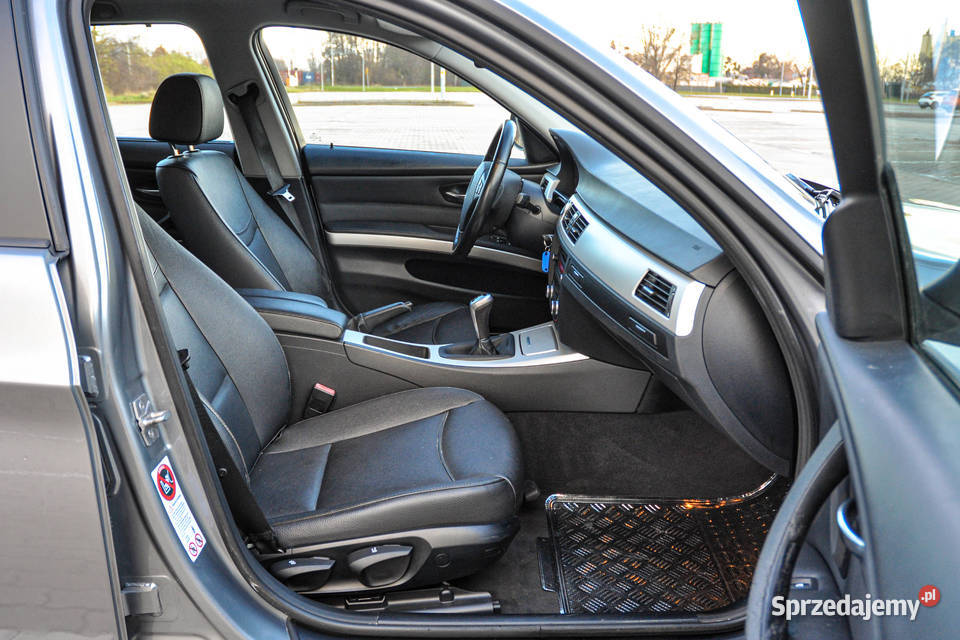 BMW Seria 3 320d 163 2011 r skóry Wrocław