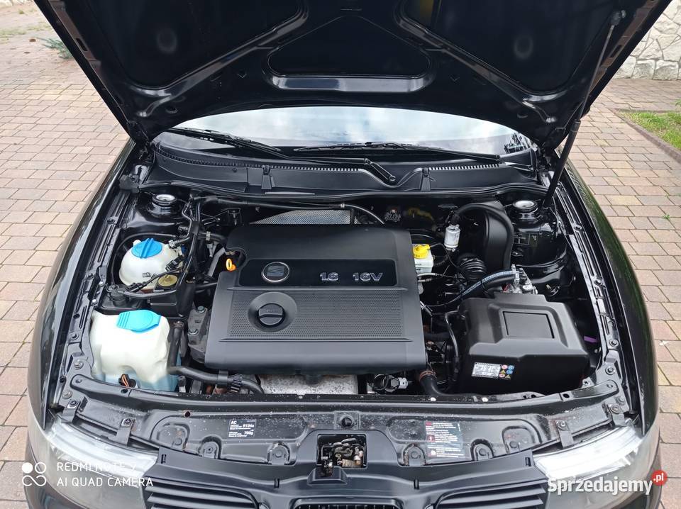 CZARNY SEAT LEON 16 16V BenyznaGaz 2003 KLIMA 1 307500km Świdnik