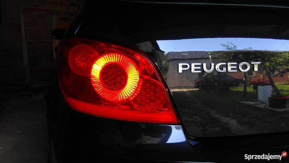 Czarny PEUGEOT 307 II 16 16V Pb 2006 HB 5 drzwi Żary
