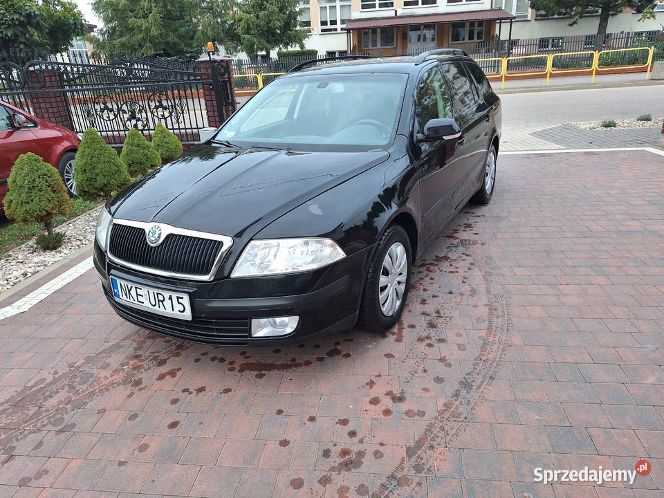 Skoda Octavia II 19TDI CZARNA STRZAŁA DO JAZDY diesel Samochody osobowe Ciechanowiec