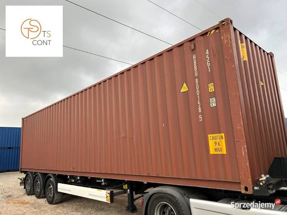 Kontener morski magazynowy budowlany 40 HC Rzeszów