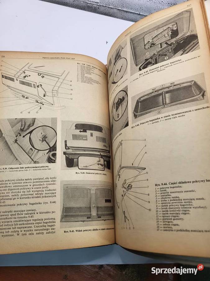 książka katalog naprawy polskiego fiata 126p Rybnik