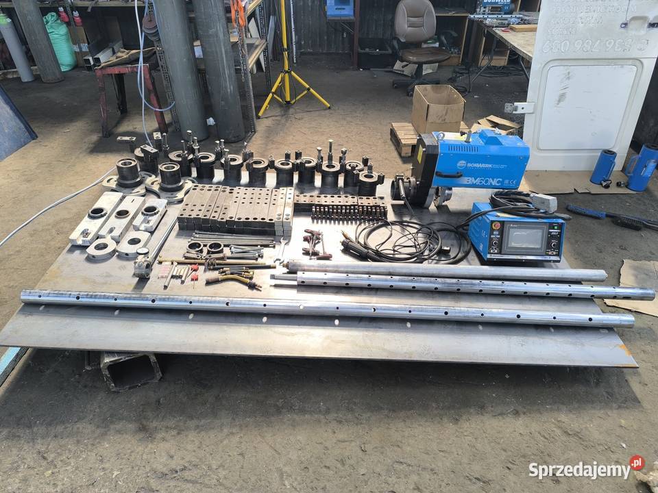 Używana mobilna wytaczarka BM60NC 62700mm zestaw Kraków