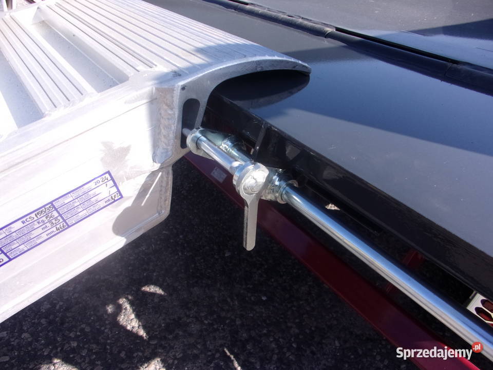 Przyczepa budowlana z najazdami resor T6794MN łódzkie Opoczno sprzedam