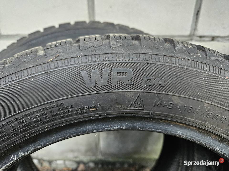 Nokian opony zimowe 16560 R15 komplet używane Celestynów