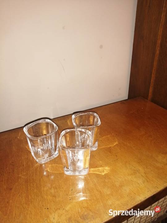 grube kwadratowe kieliszki do shotów wódki 3 Siemianowice Śląskie