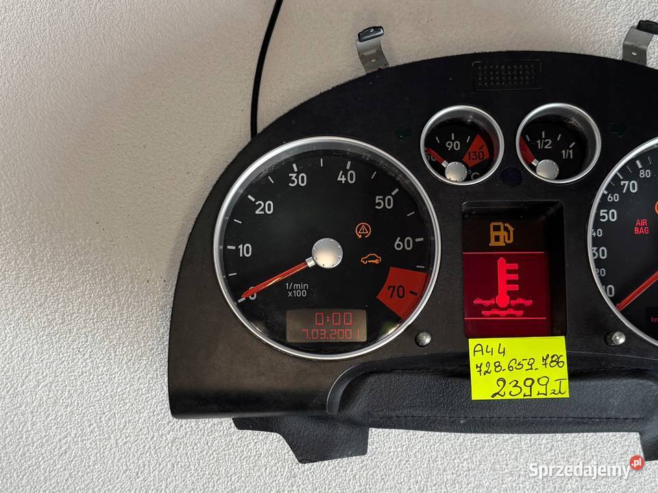 LICZNIK ZEGARY AUDI TT 8N1920880H 09056209804 0 sprzedam
