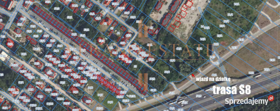 DZIAŁKA INWESTYCYJNA MARKI TRASIE S8 mazowieckie sprzedam