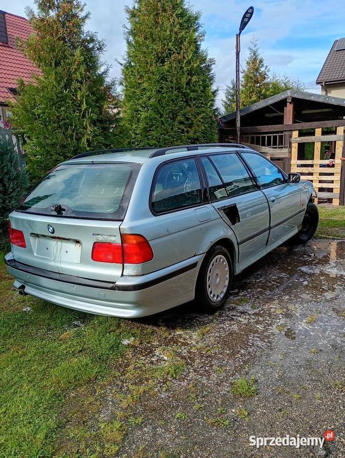 BMW 523 tyle co na zdjęciach zielony