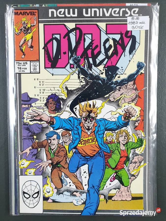 Zestaw 10 oryginalnych komiksów Marvel USA pomorskie Gdynia