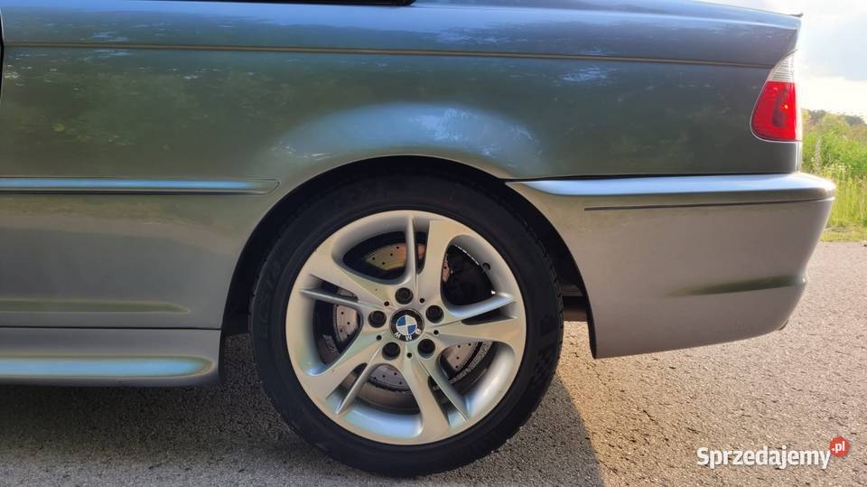 BMW E46 Coupe 330CD Silbergrau Metalic 250 łódzkie Brzeziny