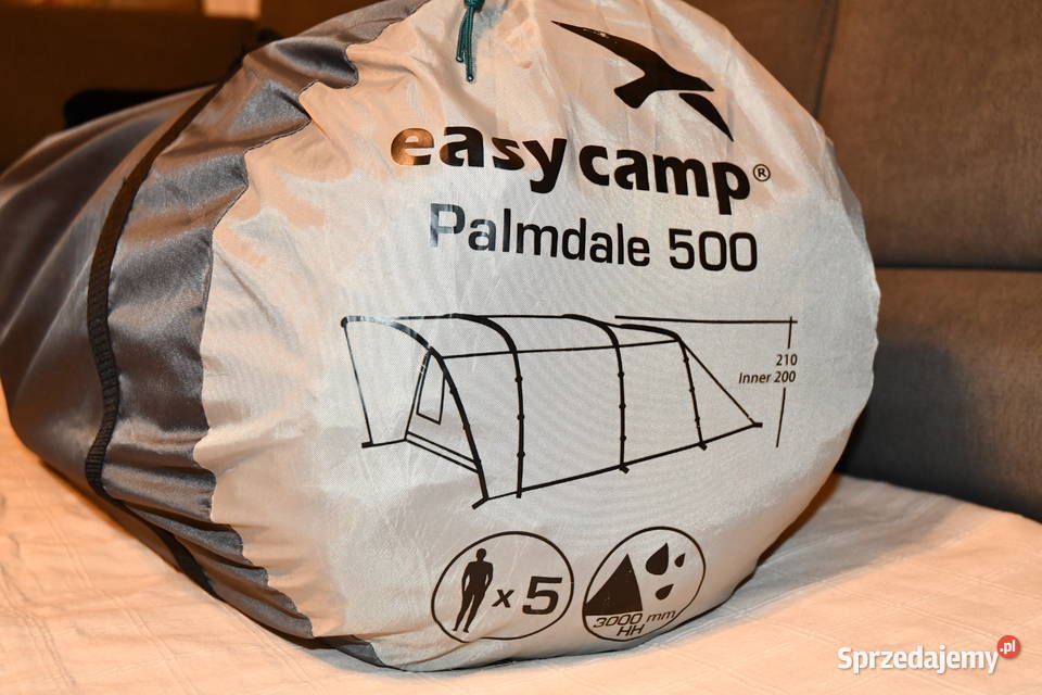 Namiot 5 os duży Easy Camp Palmdale 500 rodzinny małopolskie sprzedam