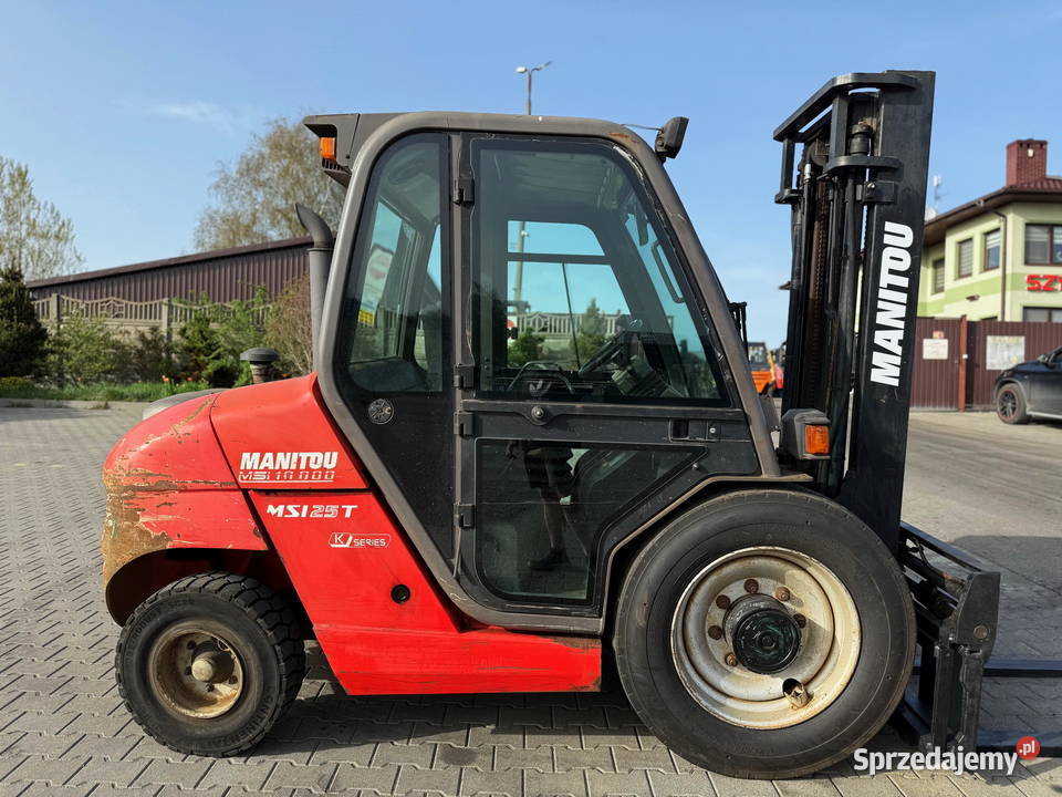 wózek widłowy terenowy MANITOU MSI25T diesel Wózki widłowe Działoszyn
