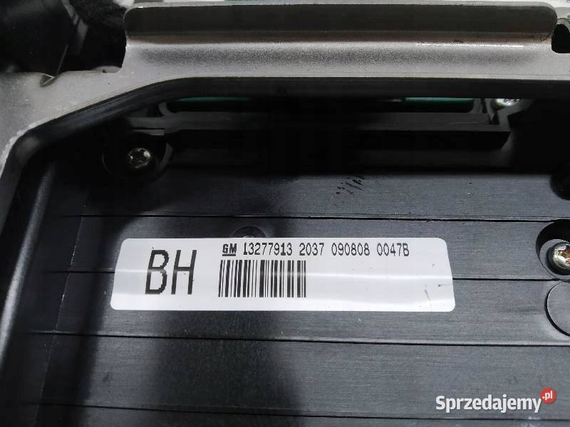 RADIONAWIGACJA PANEL RADIA EUROPA 13277913 Opel