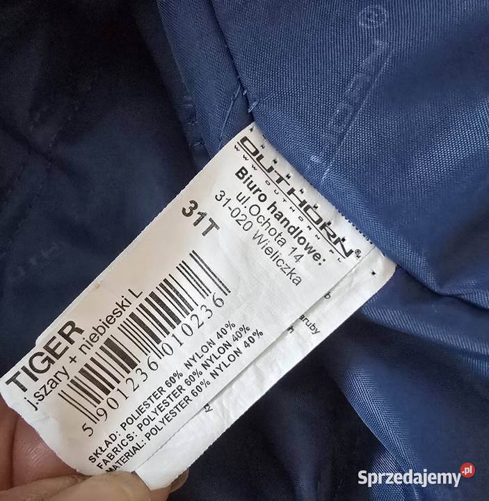 Kurtka narciarska zimowa Outhornmodel Tiger L Gdańsk sprzedam