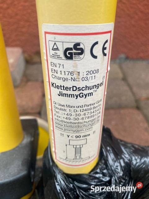 ZESTAW WSPINACZKOWO ĆWICZENIOWY Gdynia