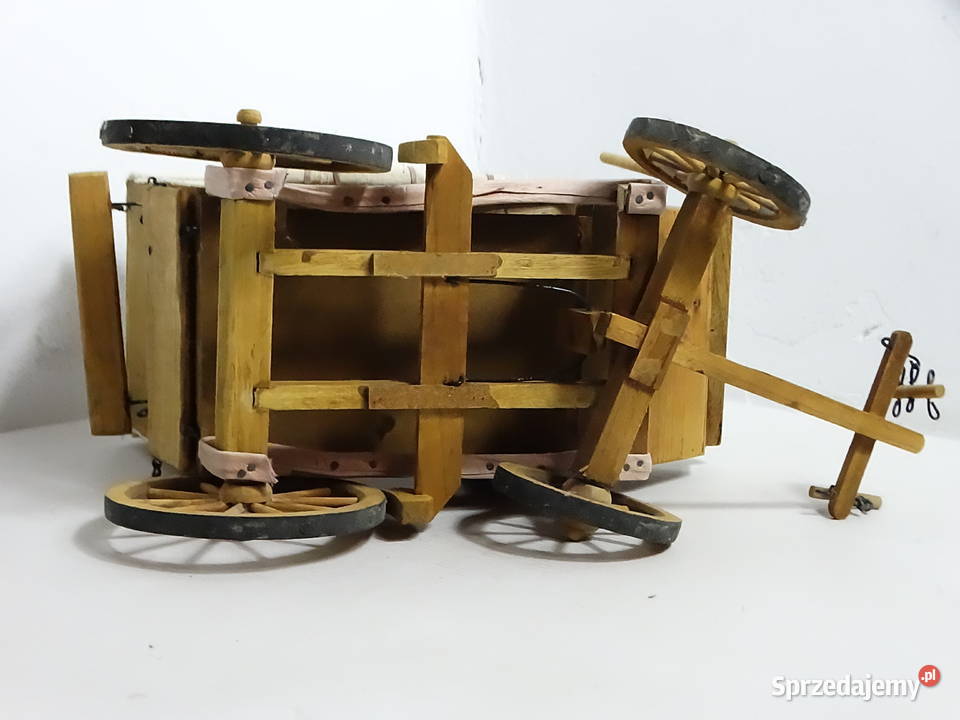 Drewniany model dyliżansu powozu retro Biłgoraj sprzedam