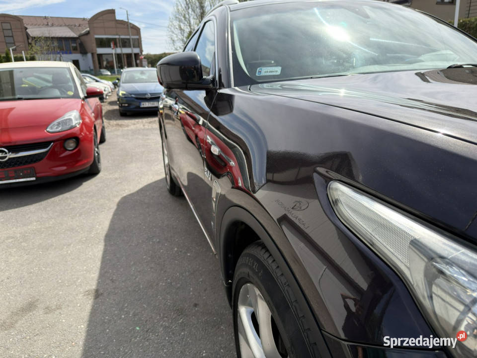 Infiniti QX70 RatyZamiana Gwarancja stan system Start-Stop Gdów