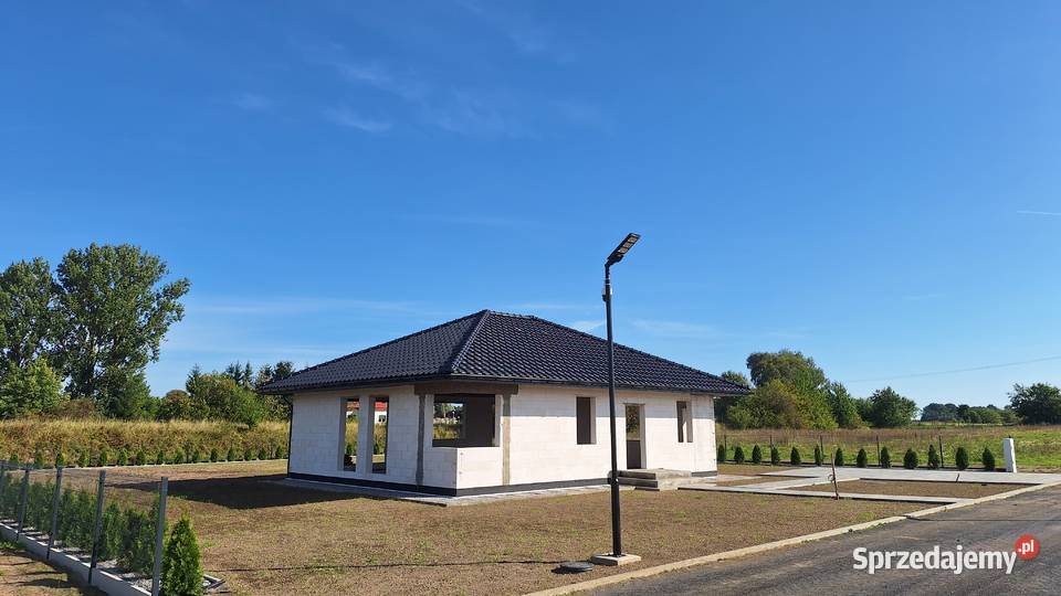 Nowy dom parterowy 105m2 na zamkniętym osiedlu zachodniopomorskie