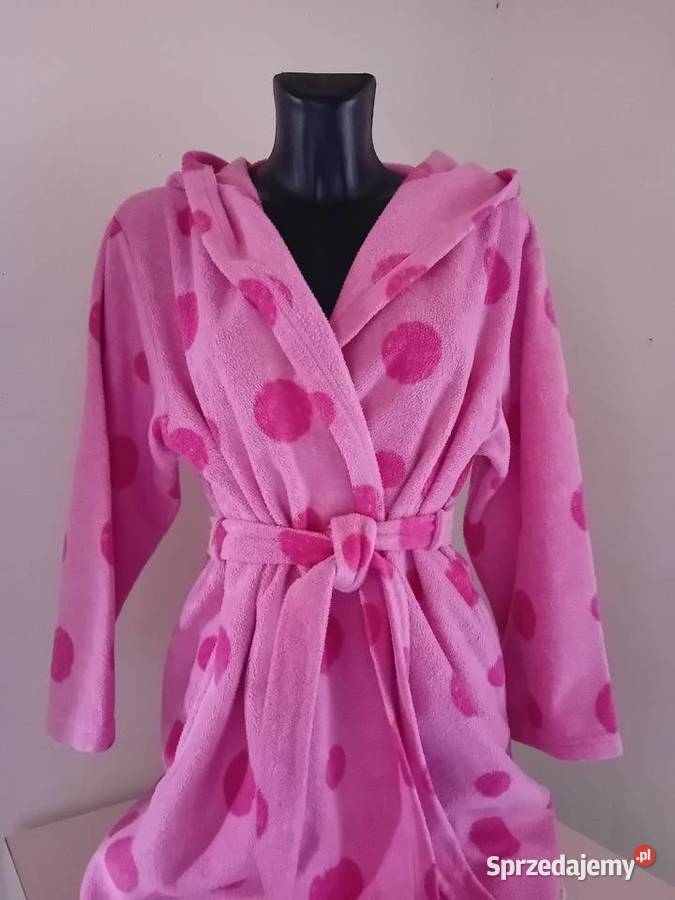 Długi ciepły polarowy szlafrok Rozmiar S Warszawa