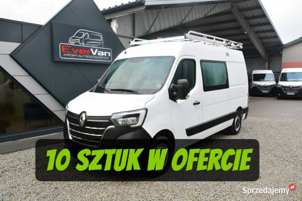 Renault Master średniak 7 osobowy brygadówka Warszawa