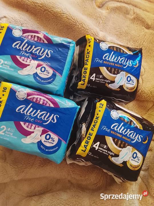 Podpaski always 4 opakowania Warszawa