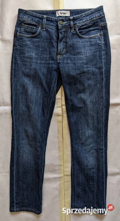 Acne Hex Pure Jeans 2732 Dark Blue Stretch Denim mazowieckie Warszawa