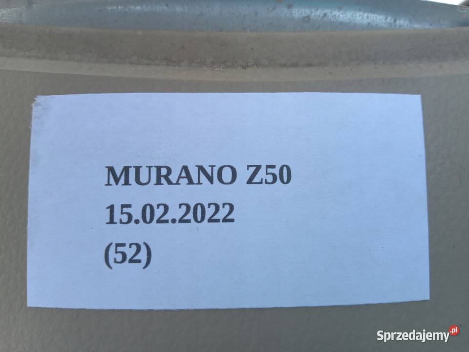 KIEROWNICA MULTIFUNKCYJNA JASNA NISSAN MURANO