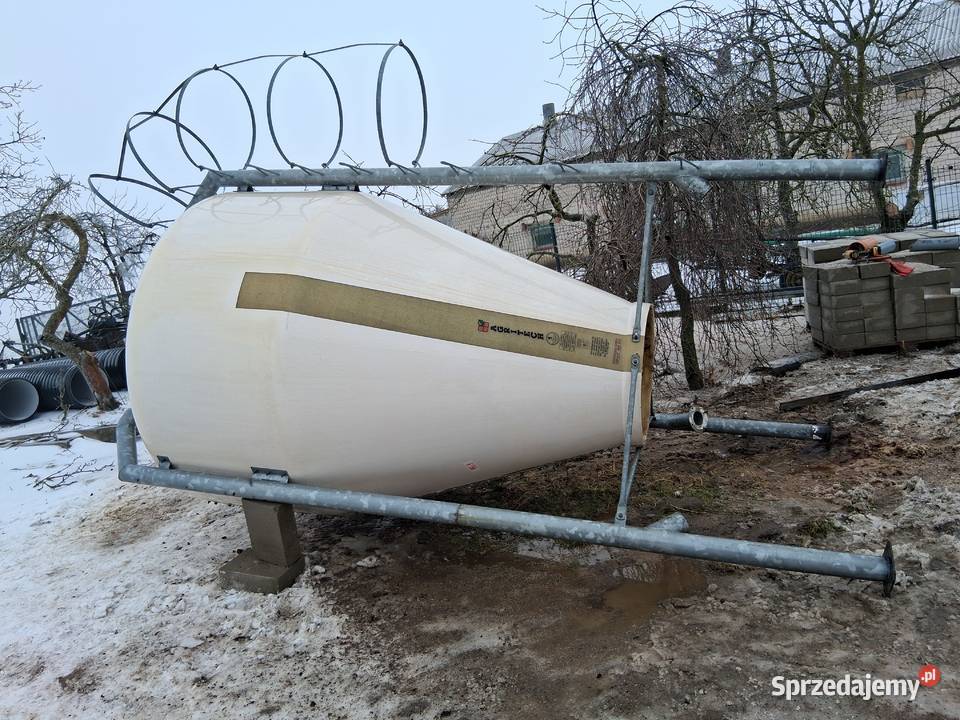 Silos paszowy z włókna szklanego Gruntowice sprzedam