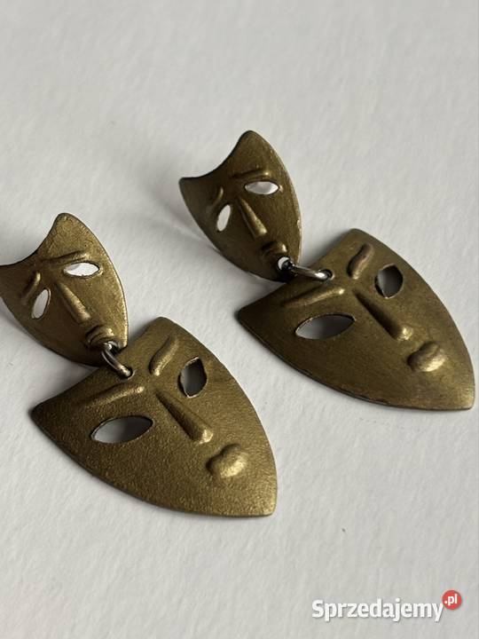 Kolczyki teatralne maski Bydgoszcz
