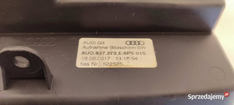 AUDI Q3 8U EKRAN WYŚWIETLACZ 8U0857273E dolnośląskie