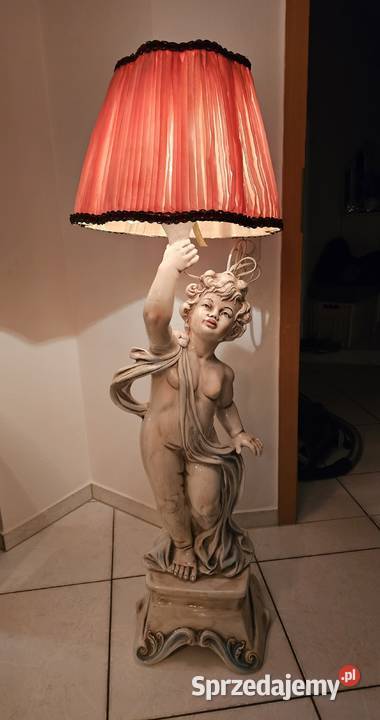 Porcelanowa lampa ozdobna