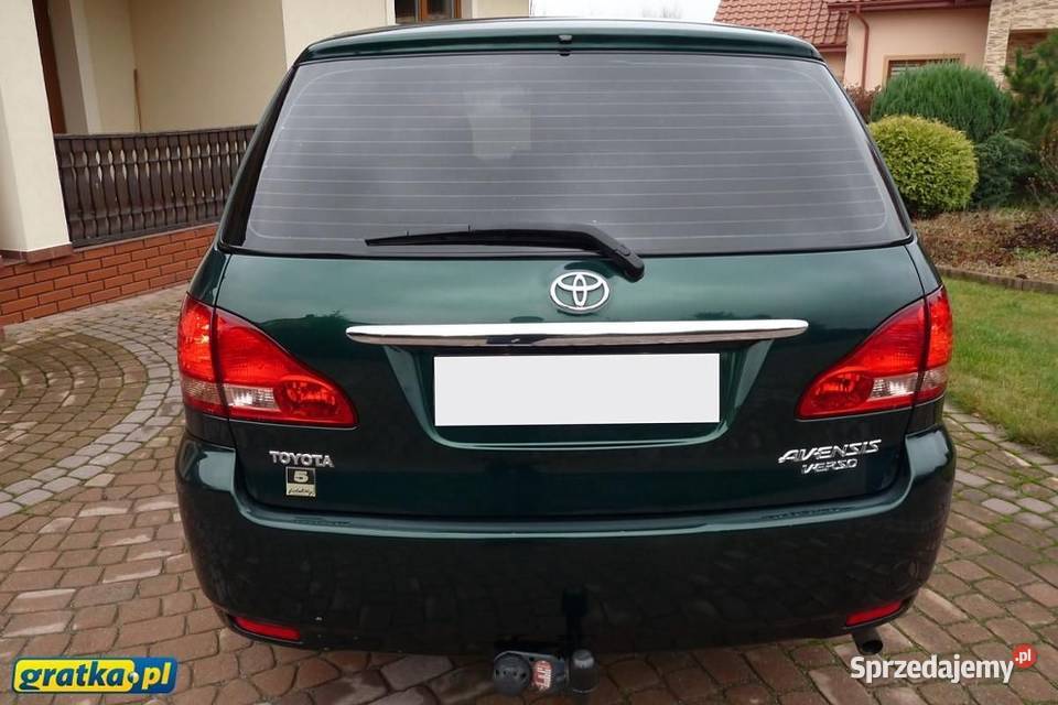 Toyota Avensis Verso drzwi lewe przód zielone do małopolskie Tarnów