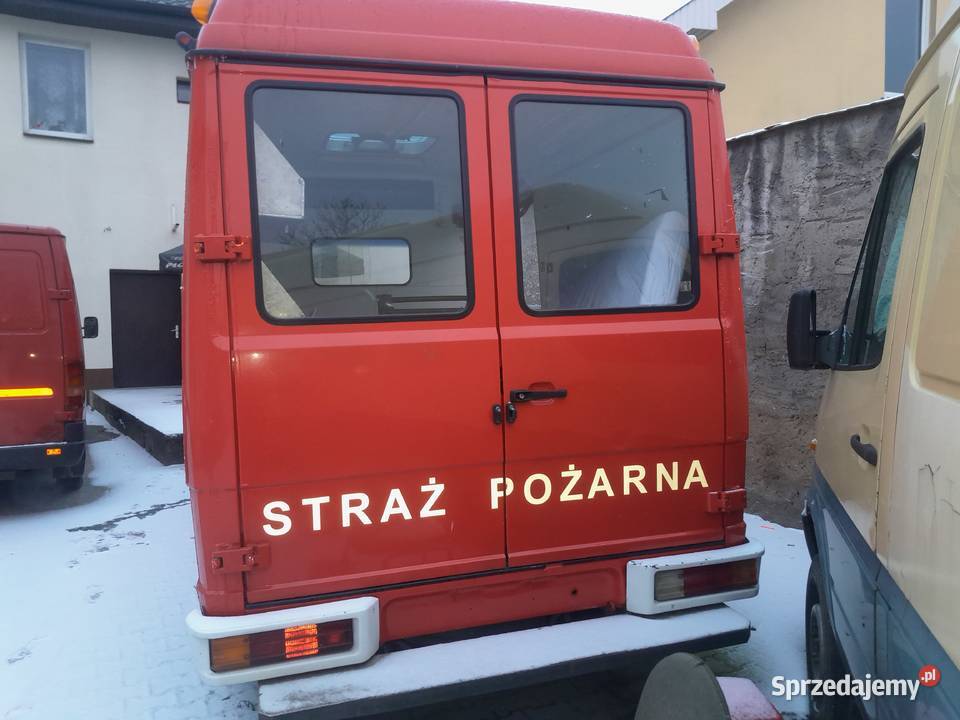 MERCEDES 510 STRAŻ STRAŻACKI KARETKA KAMPER czerwony Odolanów