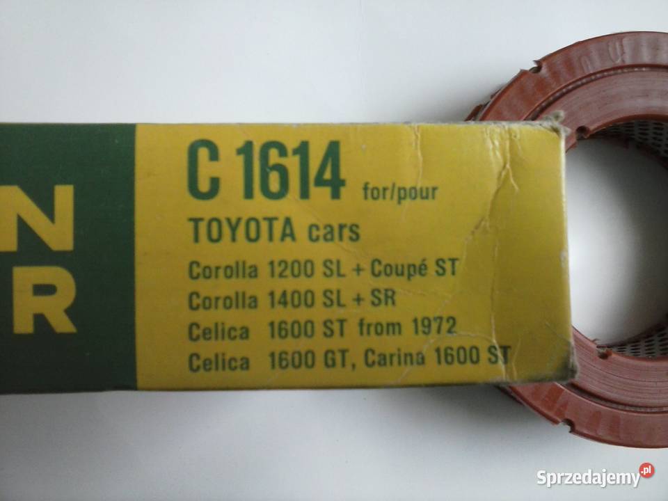 TOYOTA Corolla Celica Carina filtr powietrza Filtry wielkopolskie Bukownica