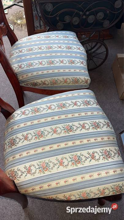 Krzesło Śliczne krzesełko Tapicerka Na Gdańsk