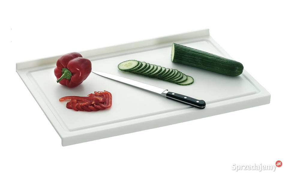 Deska do krojenia z rantem stolnica 58x37 śląskie