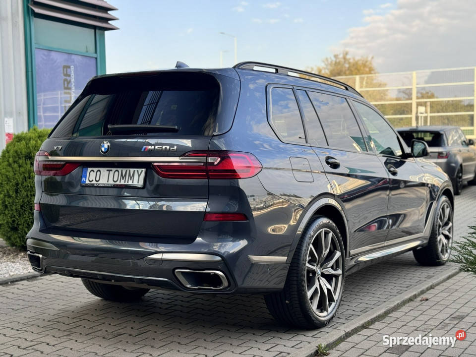 BMW X7 M50d Polska Sky Lounge Masaże Executive czujnik zmierzchu X7 Węgrzce