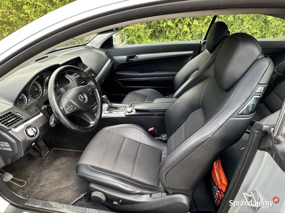 Mercedes Benz E klasa w207 V6 coupe wyjątkowy srebrny Zamość