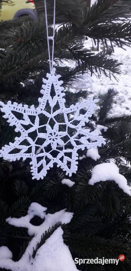 Bombki ręcznie robione na szydełku łódzkie Łódź