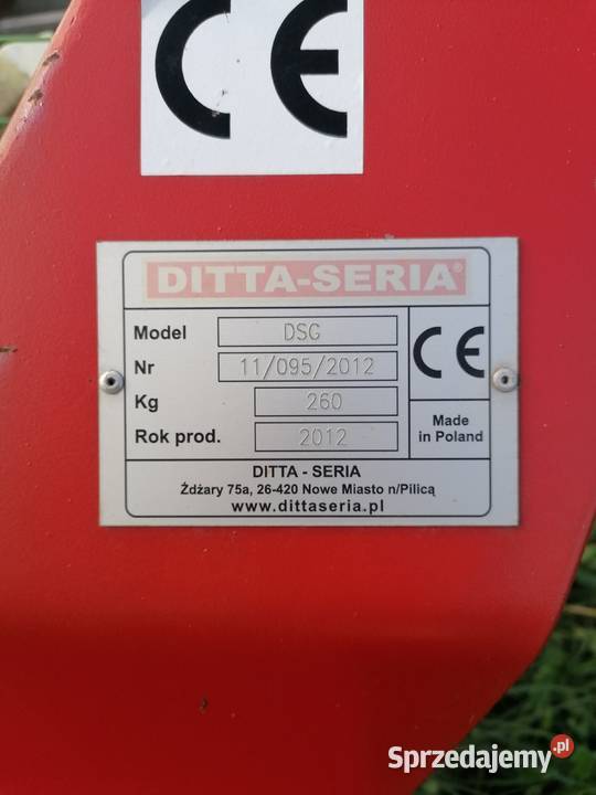 Sadzarka sadownicza głębosz Ditta Seria Ostrów Wielkopolski